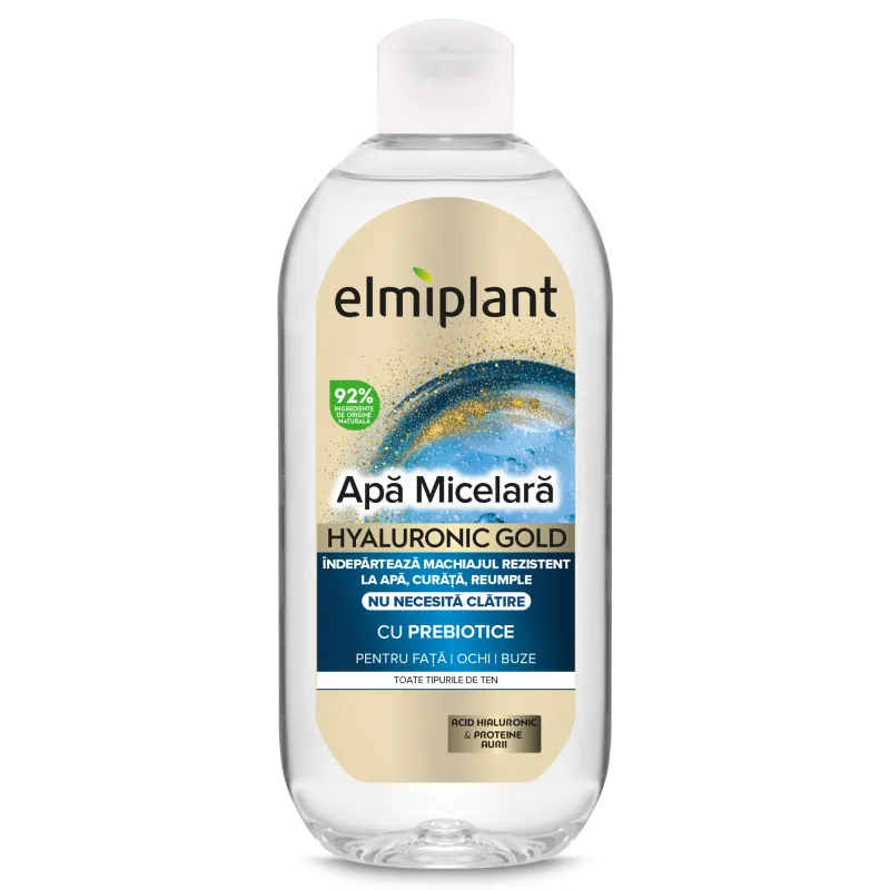 APA MICELARA HYALURONIC GOLD ELMI 400ML