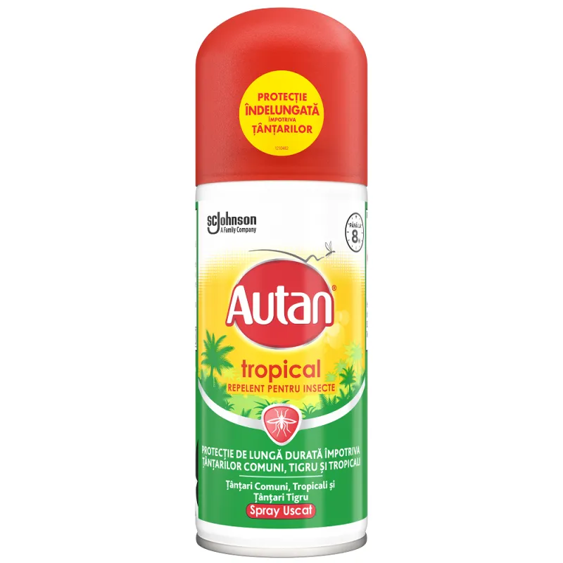 SPRAY MPOTRIVA TANTARILOR AUTAN TROPICAL 100 ML,
