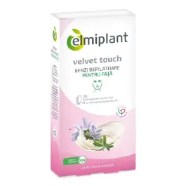 BENZI DEPILATOARE VELVET TOUCH ELMIPLANT 12BUCATI