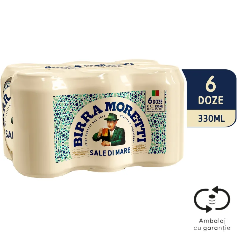 BERE BIRRA MORETTI SALE DI MARE 0.33L SGR