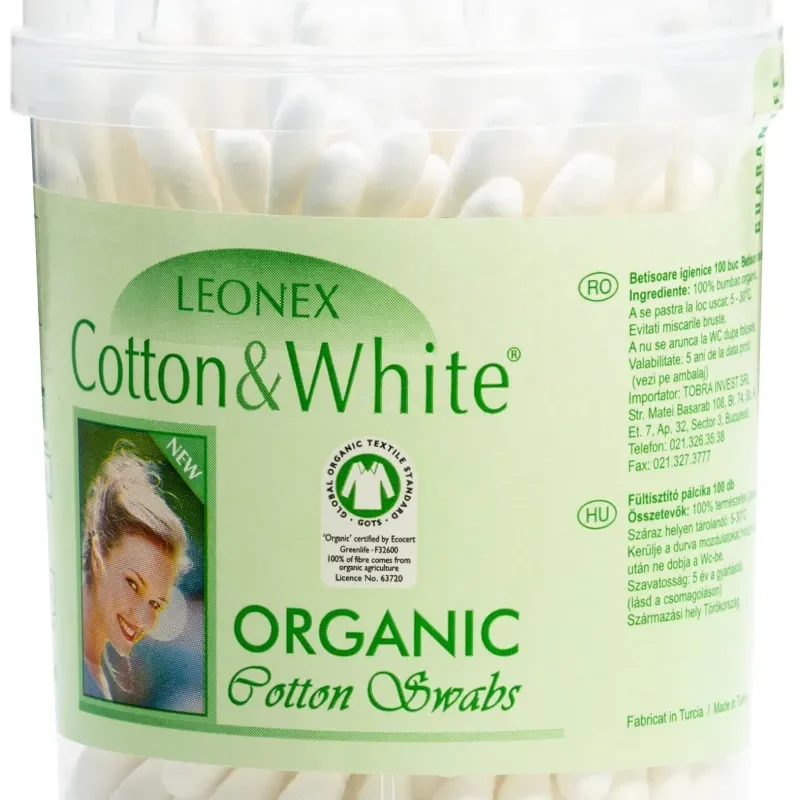 BETISOARE URECHI 100%BUMBAC 200BUC