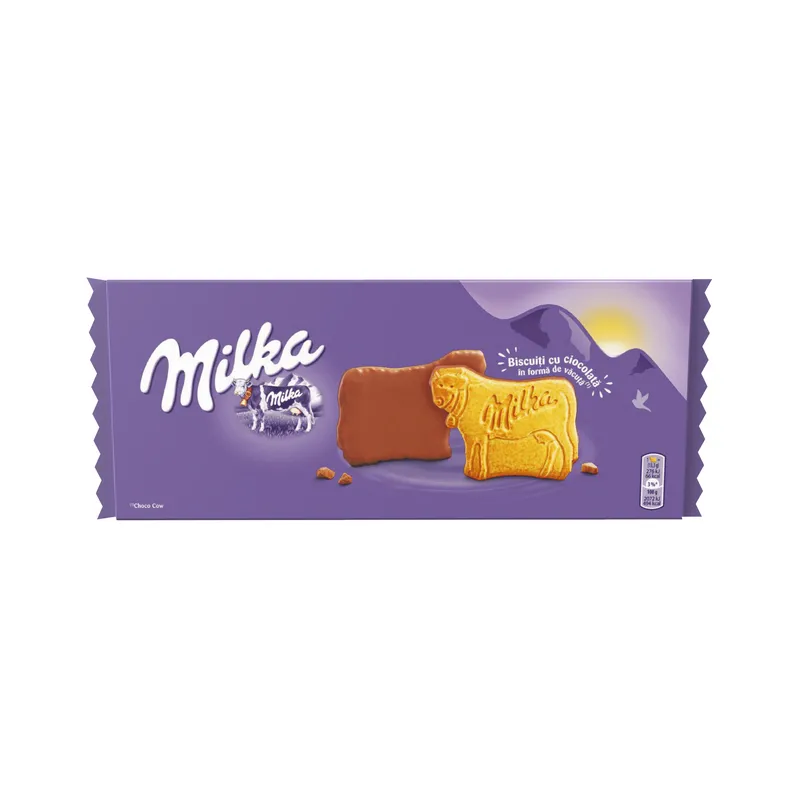 BISCUITI ACOPERITI CU CIOCO. CHOCO COW MILKA 40G