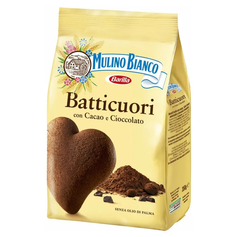 BISCUITI CU CACAO BARILLA BATTICUORI MULINO BIANCO 350G