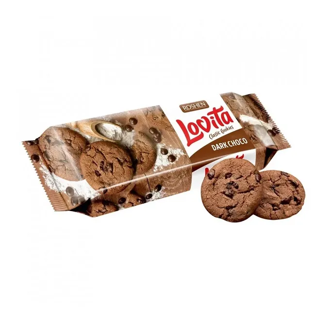 BISCUITI GLAZ CACAO LOVITA 150G