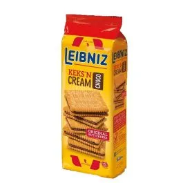 BISCUITI KEKS CREAM CHOCO LEIBNIZ 190GR