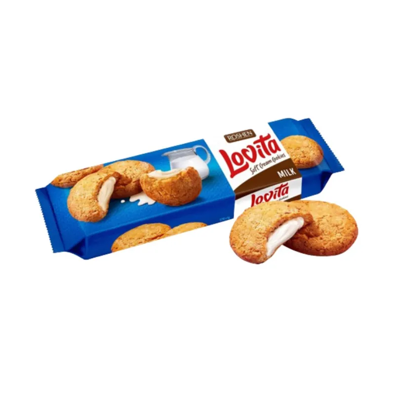 BISCUITI LOVITA SOFT CREAM MILK 127GR