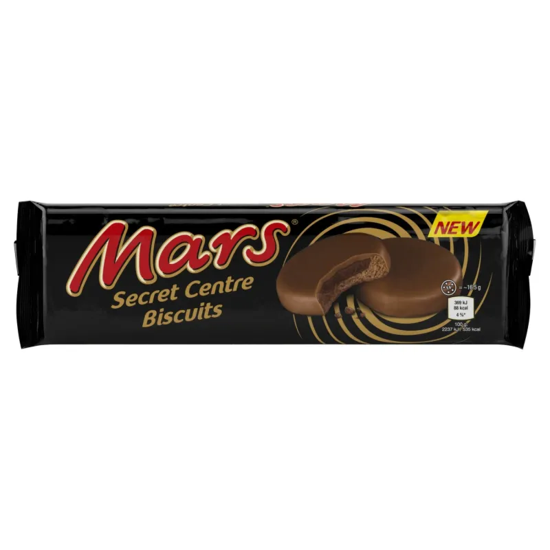 BISCUITI MARS SECRET CU CR CU AR. CARAMEL  132 G