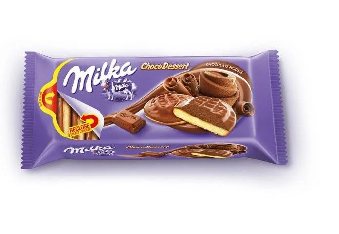 BISCUITI MILKA JAFFA AR CHOCO MOUSSE 128G
