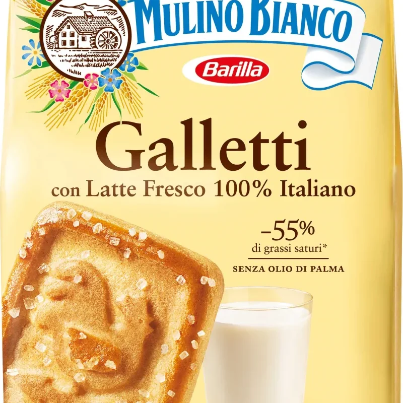BISCUITI MULINO BIANCO GALLETTI CU LAPTE 350G