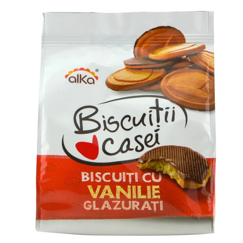 BISCUITI MULTICEREALE GLAZURATI ALKA 180G
