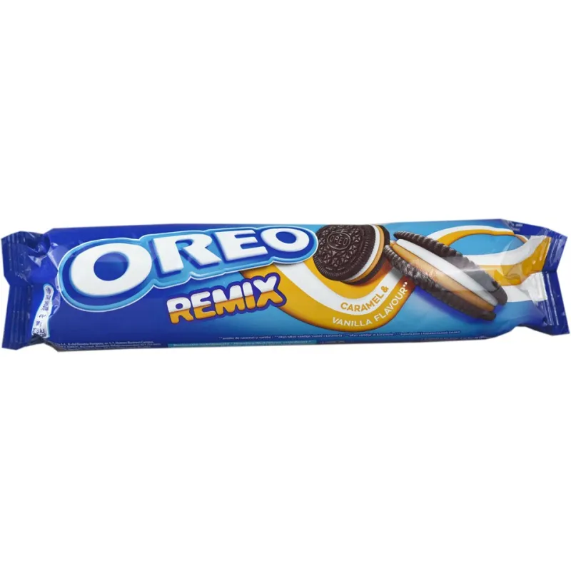 BISCUITI OREO CU CACAO SI CR. CU CACAO 154G