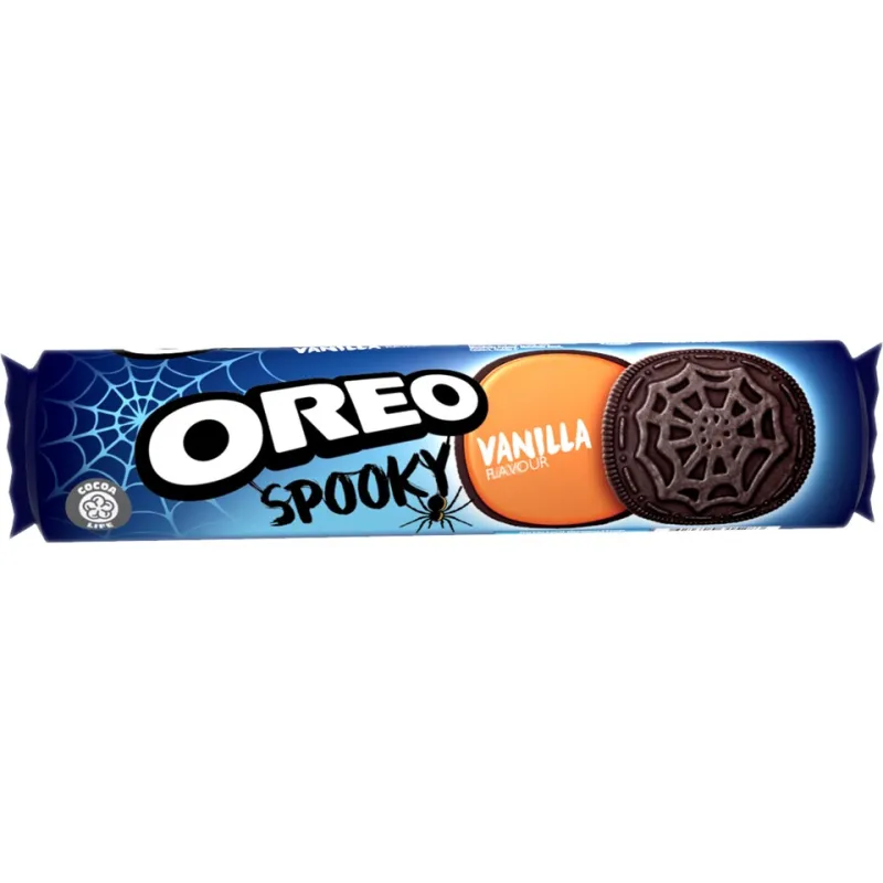 BISCUITI OREO GOLDEN CU CR. CU AR. DE VANILIE 154G