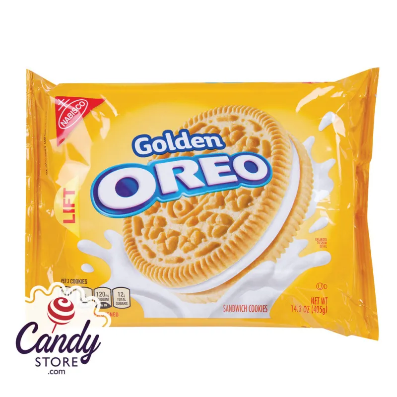 BISCUITI OREO GOLDEN VANILLA 66G
