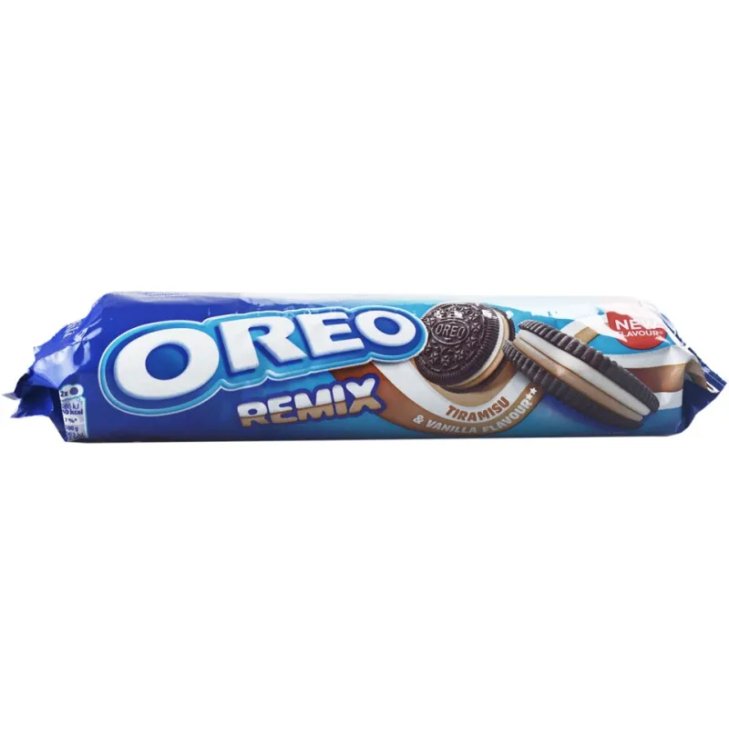 BISCUITI OREO REMIX TIRAMISU CU AR. DE VANILIE 157G