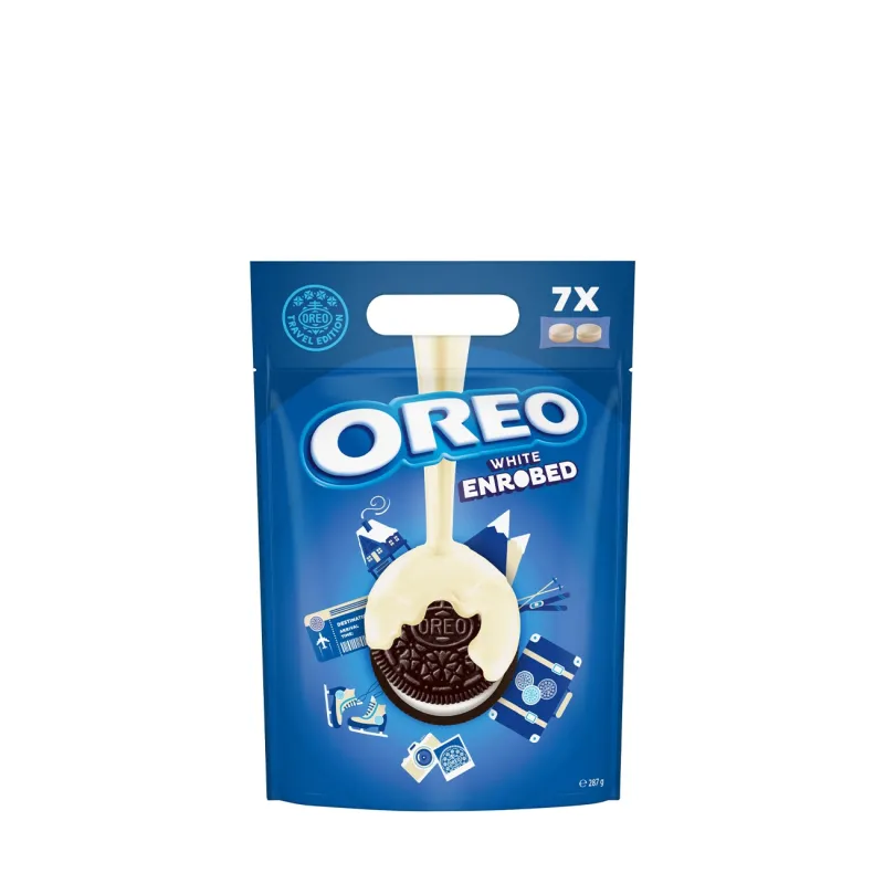 BISCUITI OREO WHITE ENROBED 41G