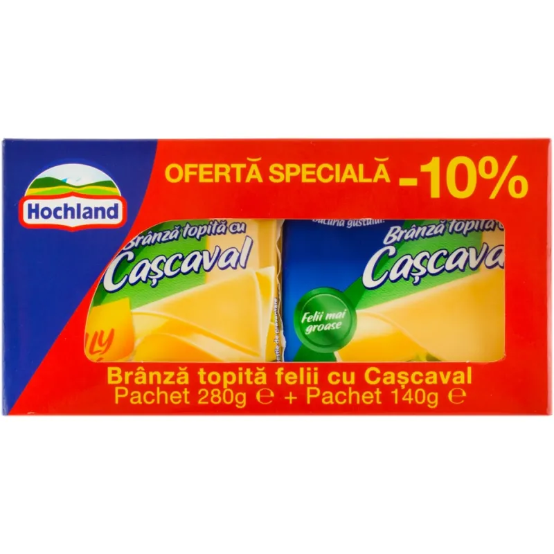 BRANZA TOPITA FELII CASCAVAL HOCH 140G