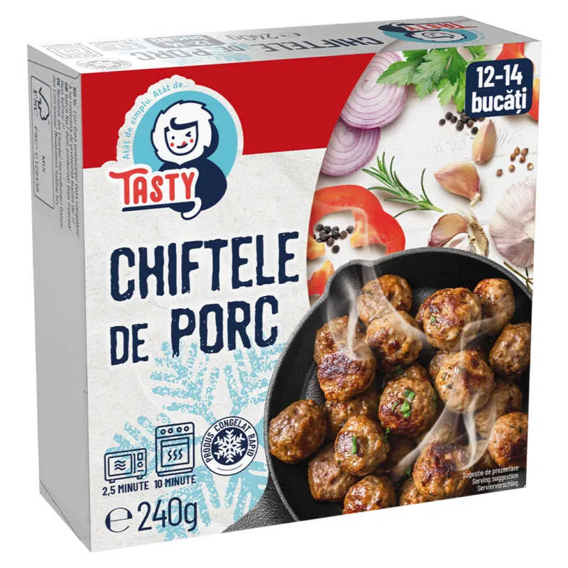 CHIFTELE PORC CAROLI 200GR
