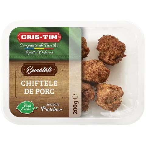 CHIFTELE PORC CRISTIM 200G