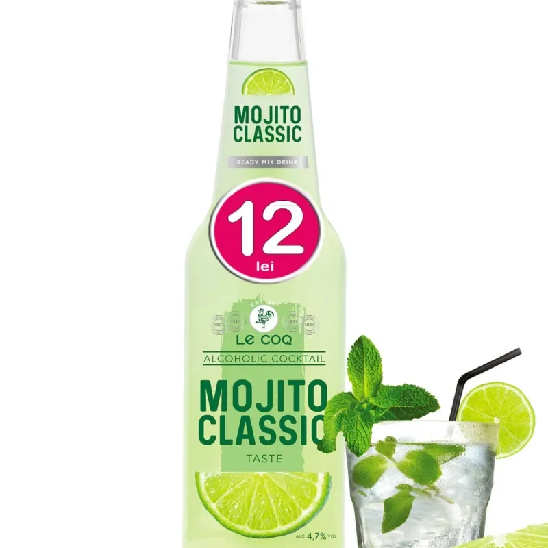 COCKTAIL VIRGIN MOJITO LECOQ 0% 0.33L SGR