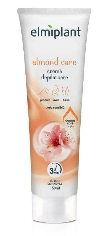 CREMA DEPILATOARE ALMOND CARE ELMIPLANT 150ML