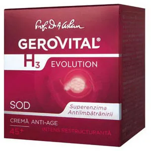CREMA ANTI-AGE INSTANT RESTRUC. 45+H3 GEROVITAL