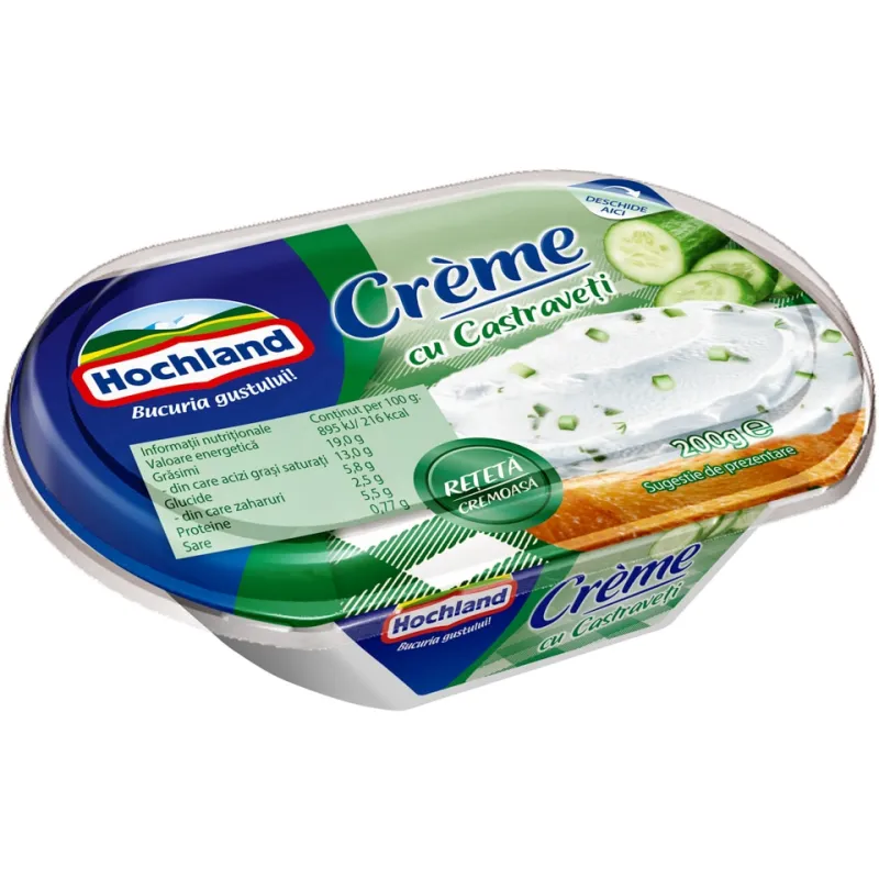 CREMA BRANZA VERDEATA HOCHLAND 200G