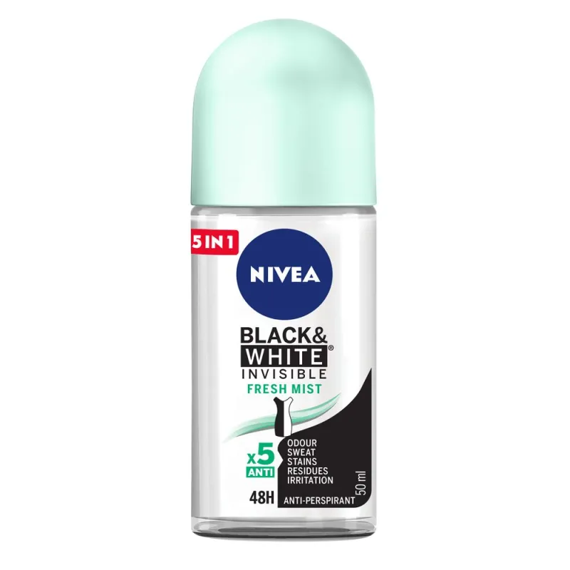 DEO ROLL ON BLACK WHITE FRESH NIVEA 50ML