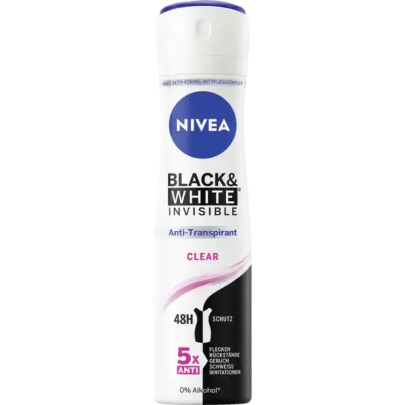 DEO SPRAY BLACK WHITE FRESH NIVEA MEN 150ML