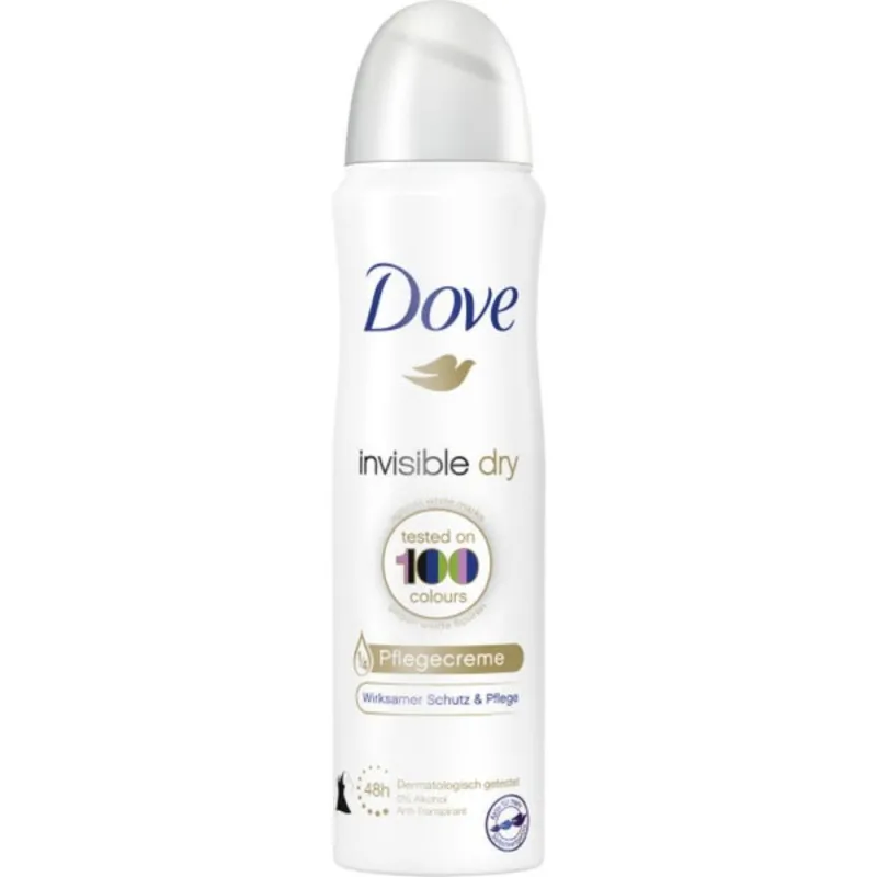 DEO SPRAY INVISIBLE FRESH DOVE 150ML