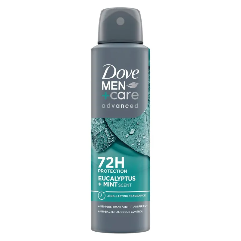 DEO SPRAY MEN EUKALIPTUS MINZE DOVE 72H 150ML