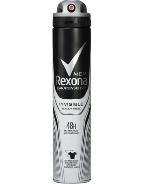 DEO SPRAY MEN REXONA INV BLACK&WHITE 150ML