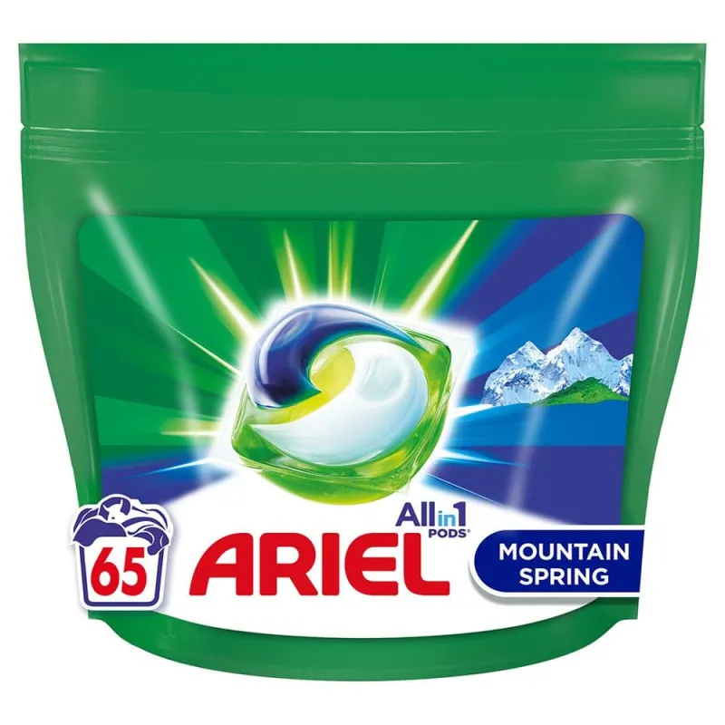 DETERGENT ARIEL CAPSULE M SPRING   12 CAP