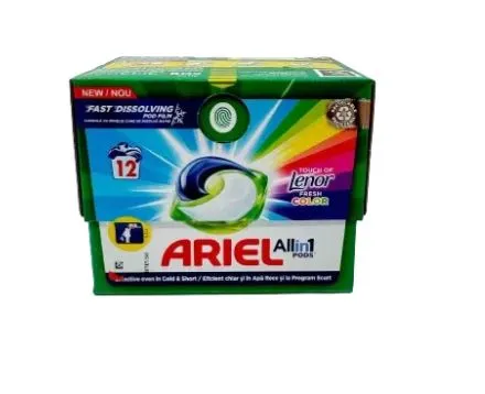 DETERGENT ARIEL LENOR PODS 12 (4)CART
