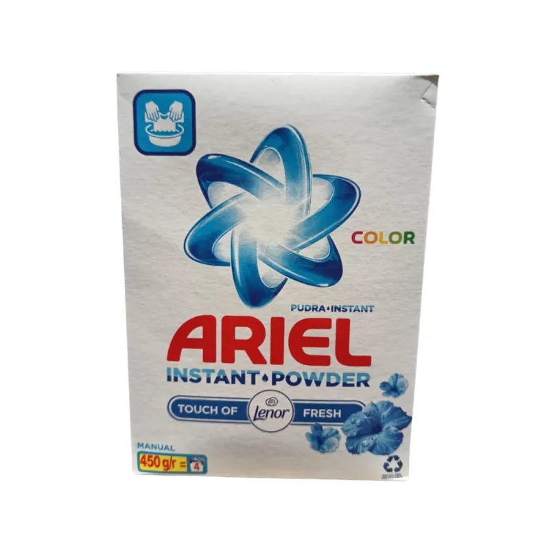 DETERGENT ARIEL POWDER 450GR