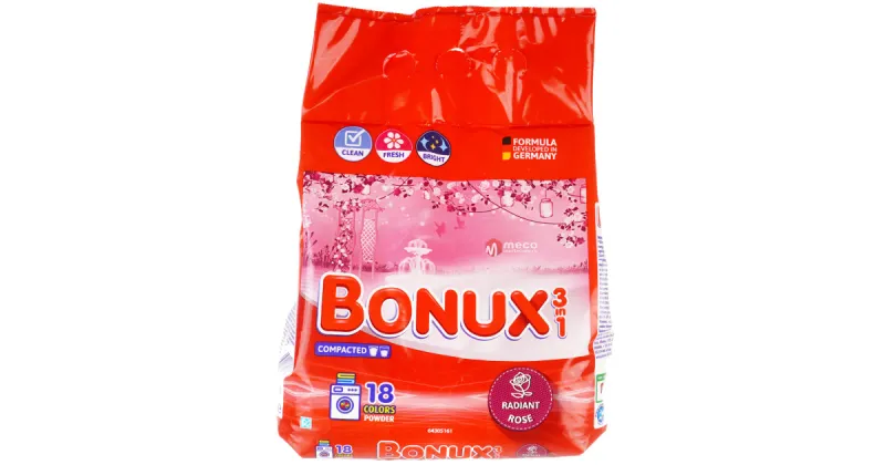 DETERGENT AUT BONUX GEL  ROSE 0.9L