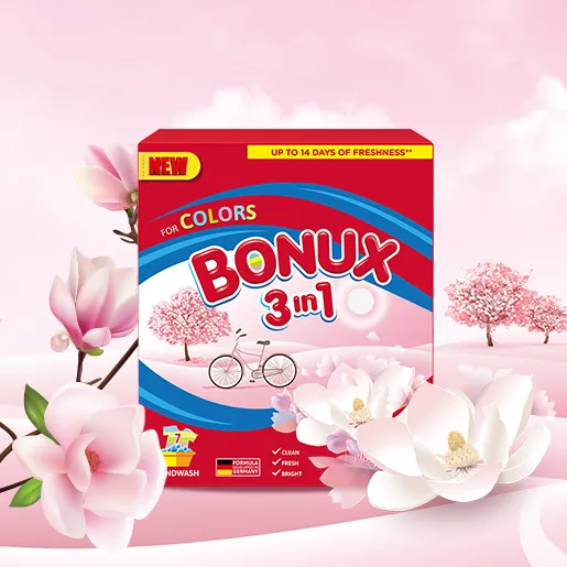 DETERGENT BONUX GEL PURE MAGNOLIA 0.9L