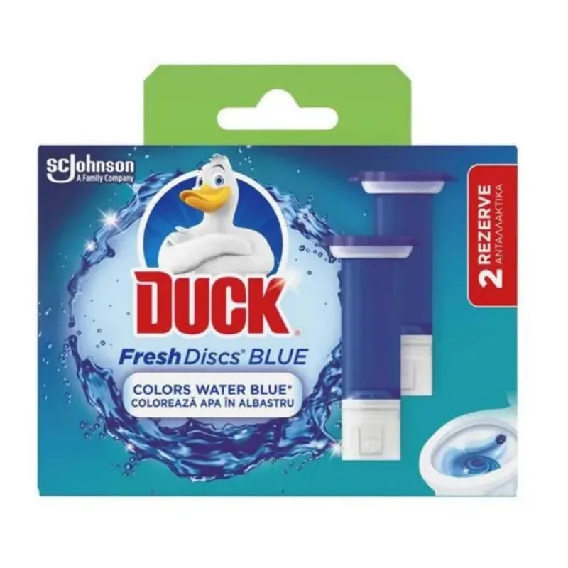 DUCK FRESH DISCS REZ LIME TWIN 72ML