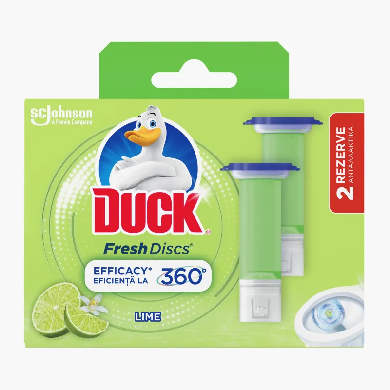 DUCK FRESH DISCS REZERVA LIME TWIN 72ML