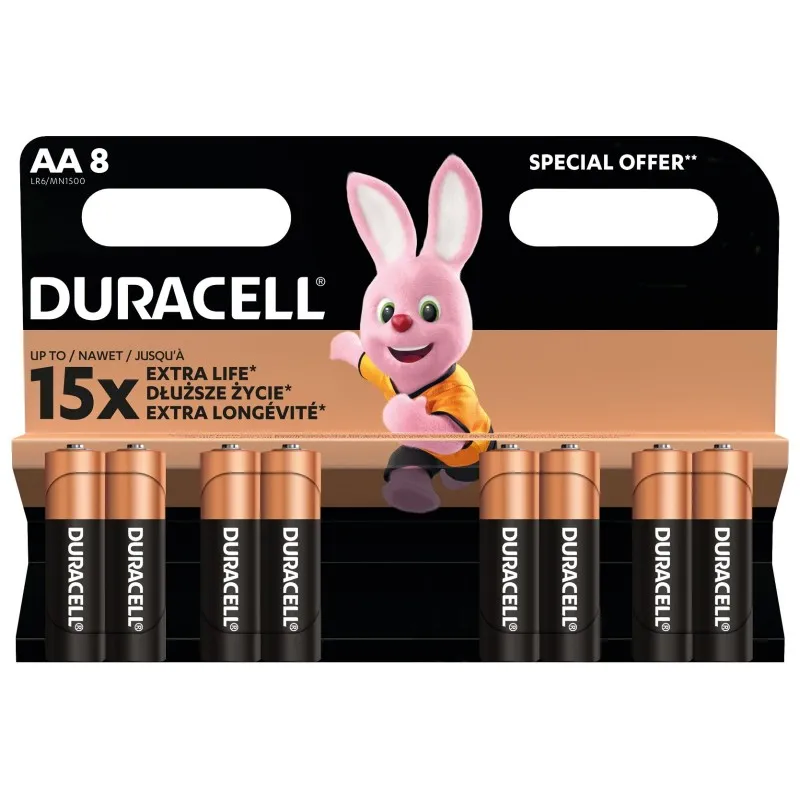DURACELL BAT BASIC R6 2/SET