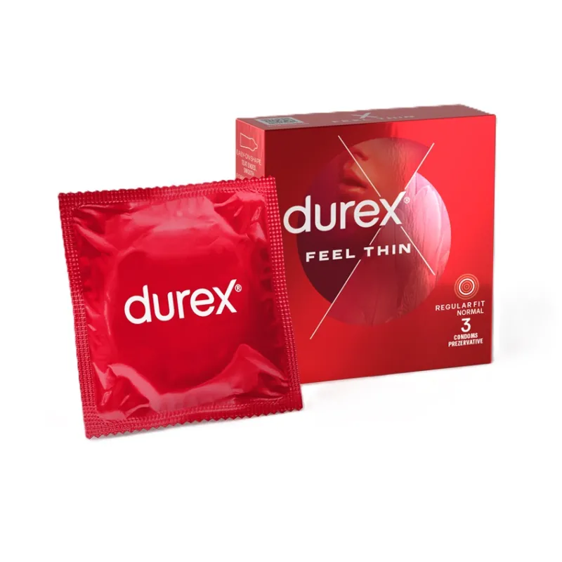 DUREX FEEL THIN 3BUC