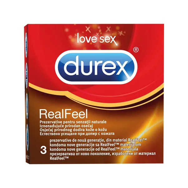 DUREX REAL FEEL 3BUC