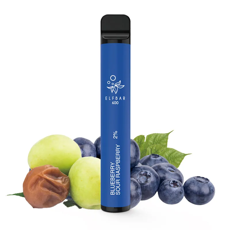 ELFBAR 600 V2 BLUEBERRY SOUR RASPBERY