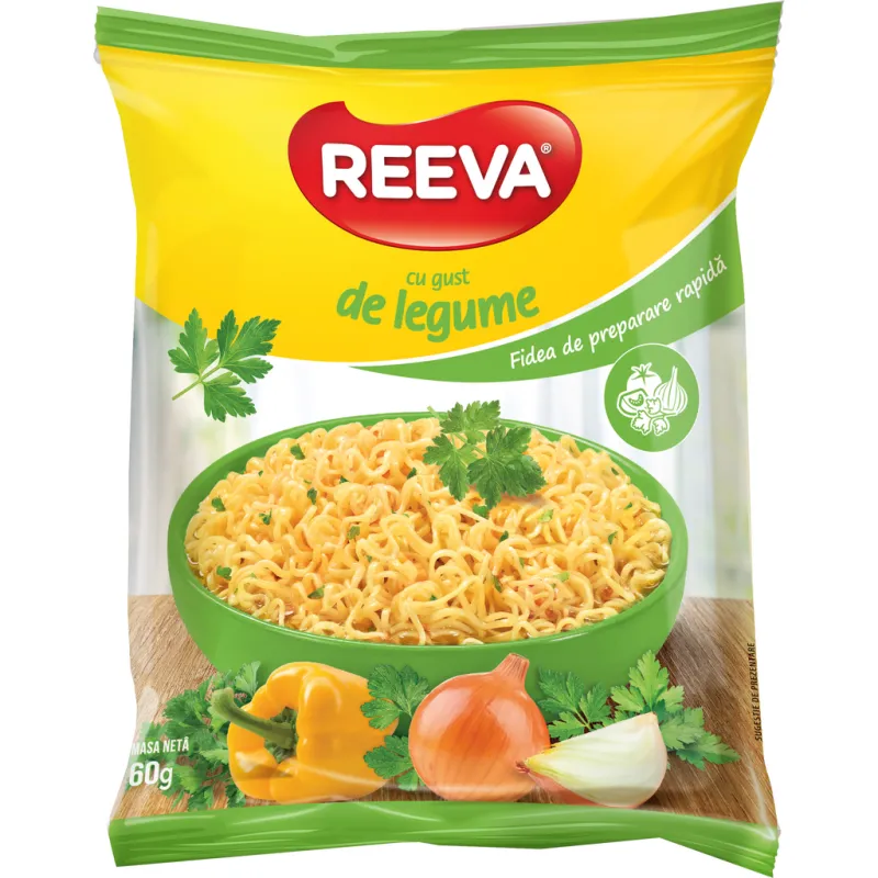 FIDEA CU GUST DE LEGUME REEVA 60G