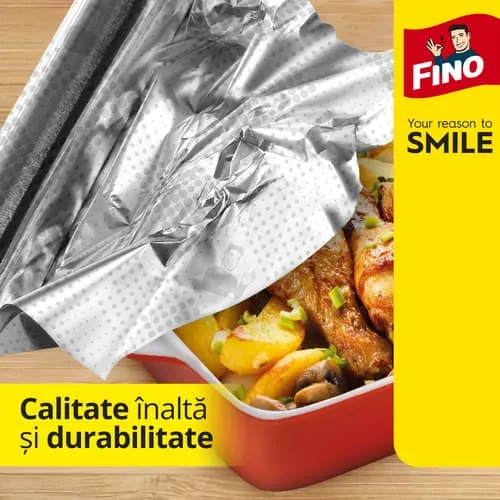 FOLIE ALUMINIU FINO 10M