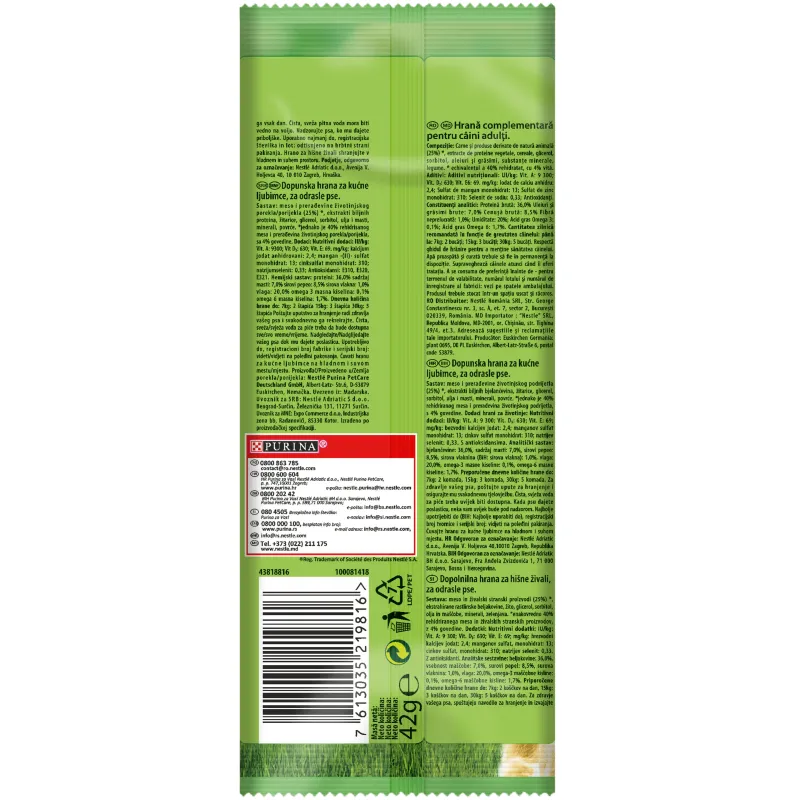 FRISKIES PICNIC DOG CHICKEN 42G