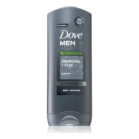 GEL DUS CHARCOAL MEN DOVE 250ML