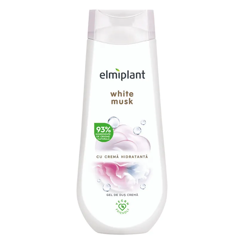 GEL DUS MUSK ALB ELMIPLANT 400ML