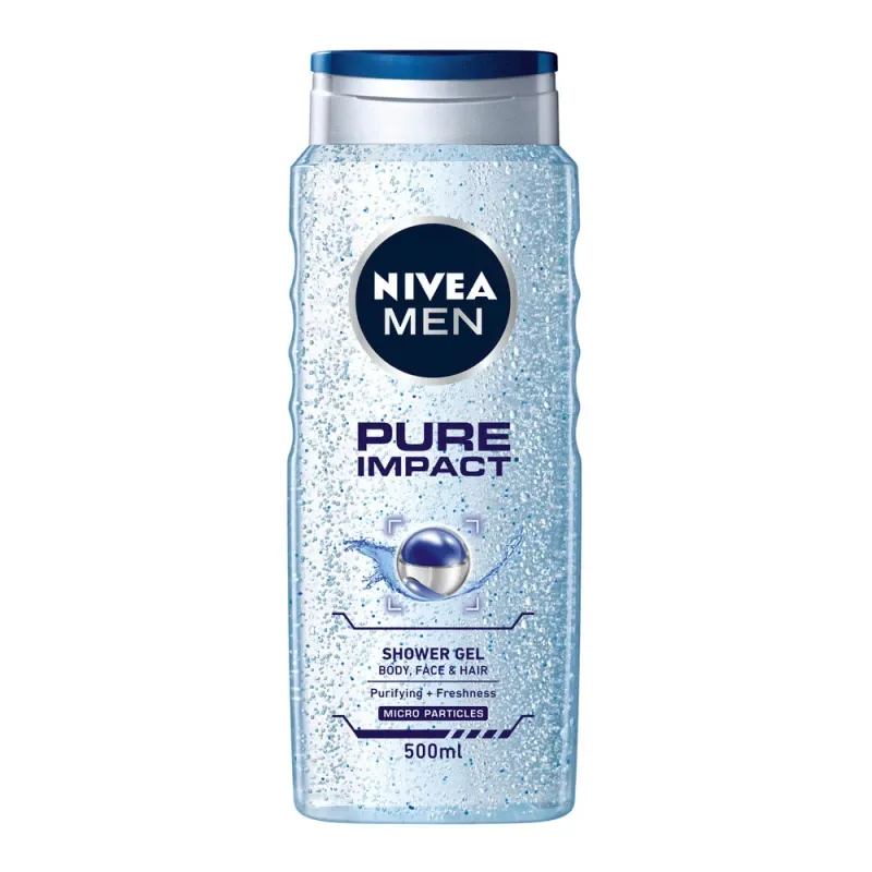 GEL DUS PURE IMPACT NIVEA MEN 250ML