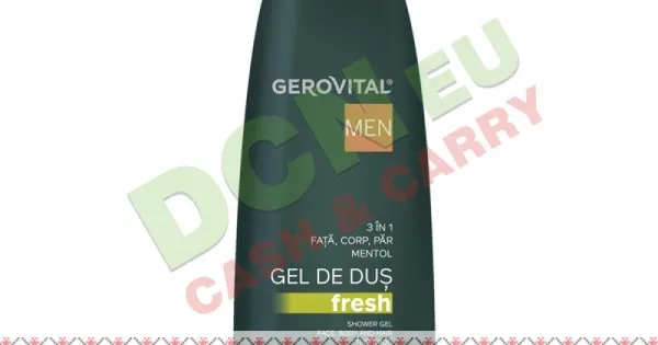 GEL DUS WILD 3IN1 GEROVITAL MEN 400ML