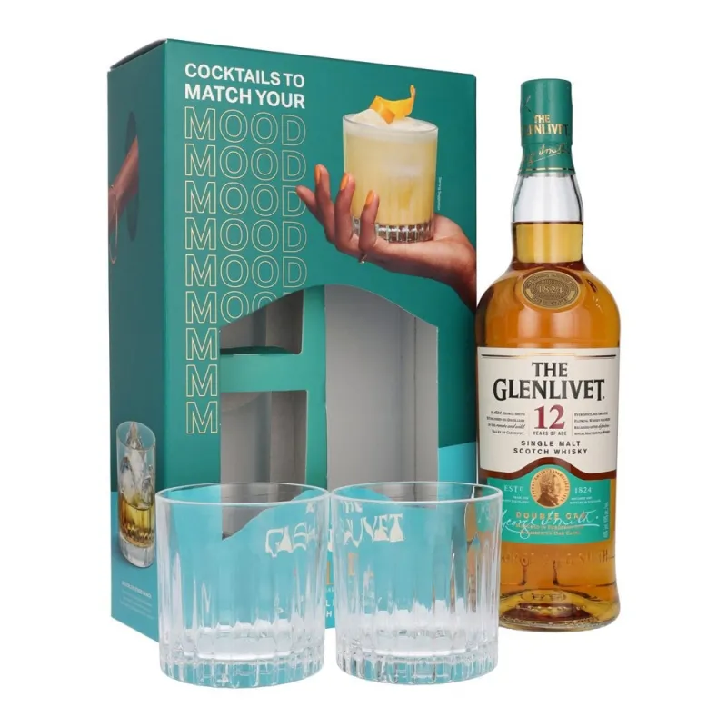 GLENLIVET 12YO 700ML GIFT BOX